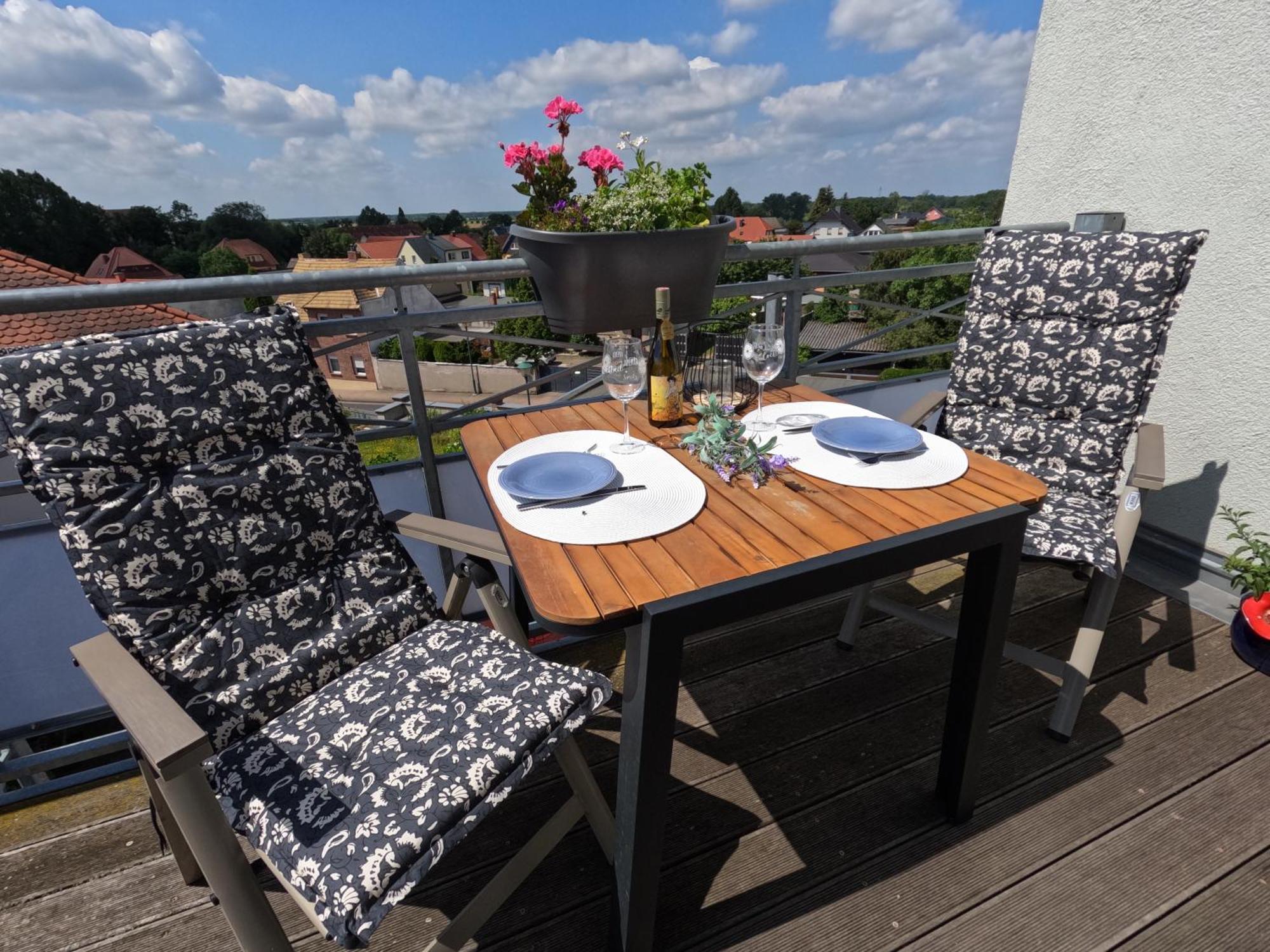 Ferienwohnung Ausblick บาด ดูเบน ภายนอก รูปภาพ
